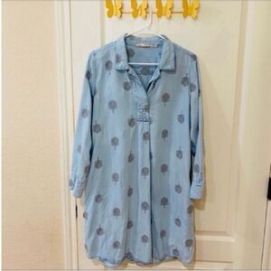 Soft Surroundings Embroidered‎ Dress